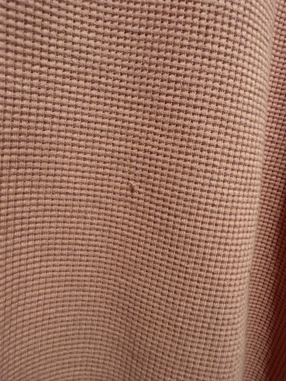 Comfortable Women's Pink Waffle Lounge Set - Picture 5 of 12